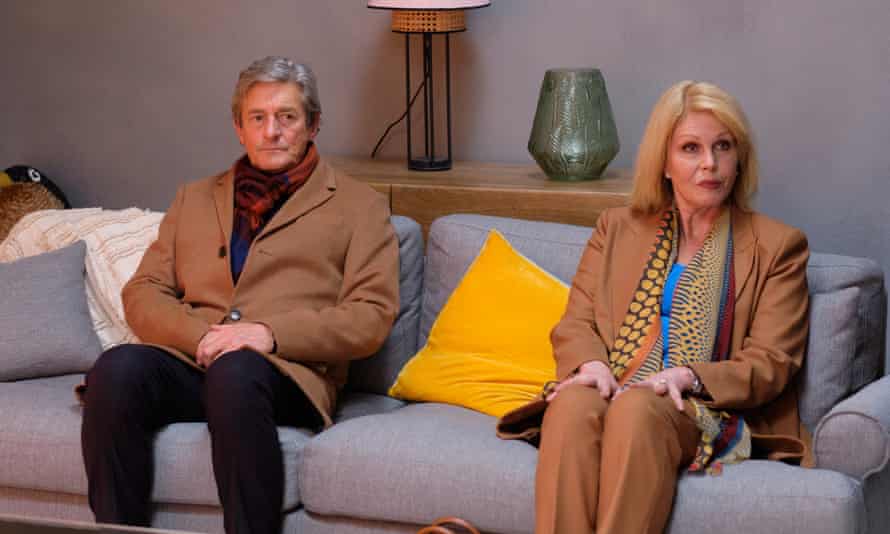 Lumley with Nigel Havers in Finding Alice.