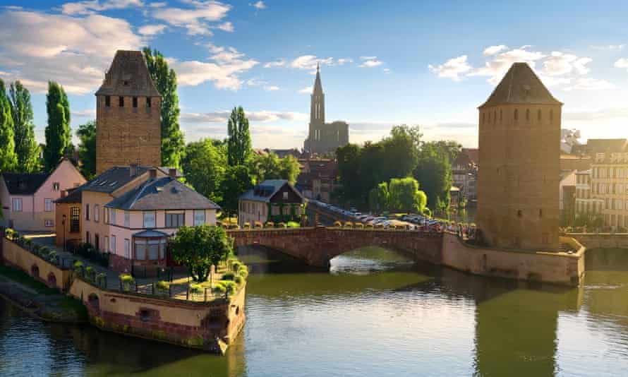 Pont Couverts in Strasbourg.