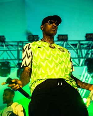 PerformancesSkepta and Wizkid take to the stage to celebrate the BBK “Homecoming” pop-up