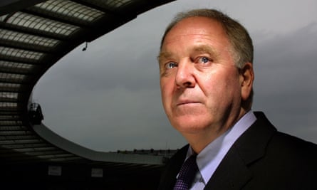 Craig Brown, pictured at Hampden Park.