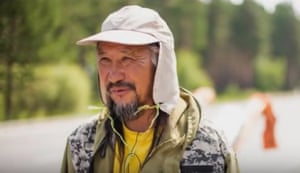 Alexander Gabyshev, a wandering shaman who had walked 1,700 miles towards Moscow.