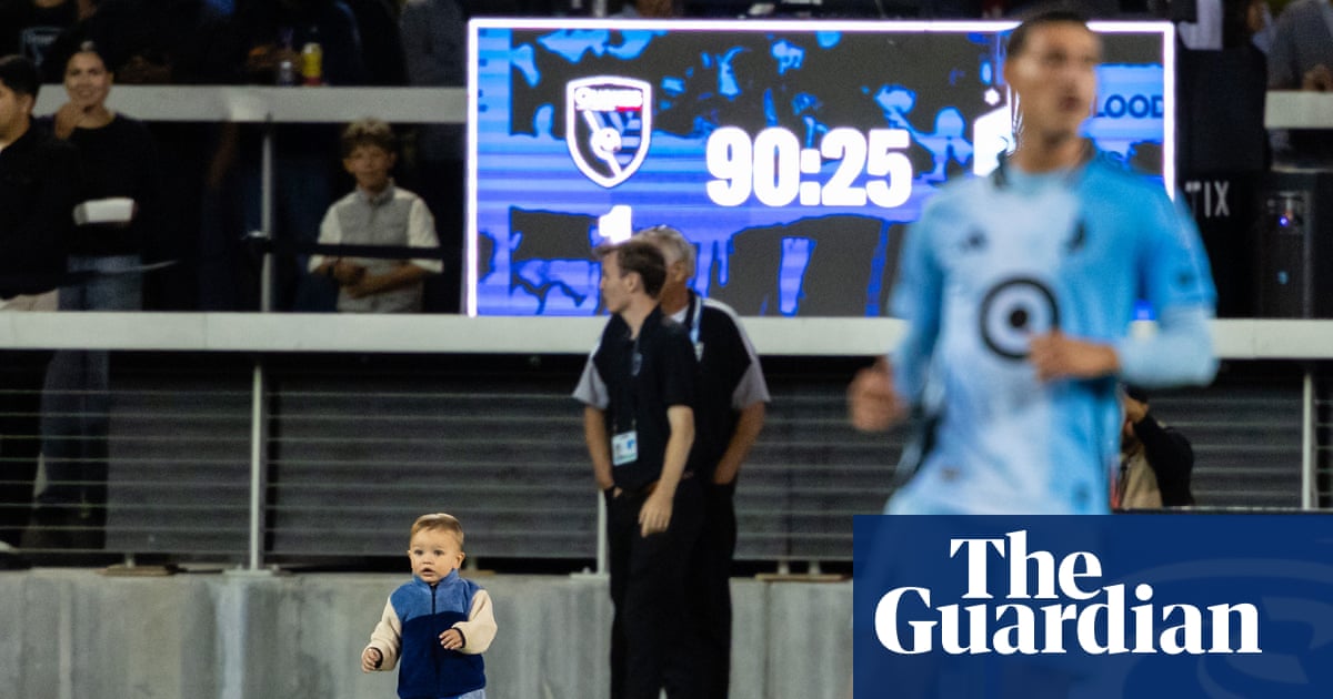 Toddler briefly interrupts Minnesota’s 5-1 MLS win over San Jose