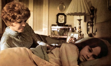 A still from The Exorcist, with Ellen Burstyn and Linda Blair.