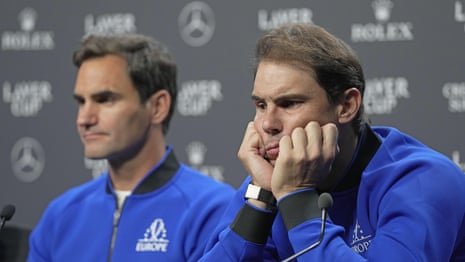 'The most important player in my career': Nadal on Federer's retirement – video