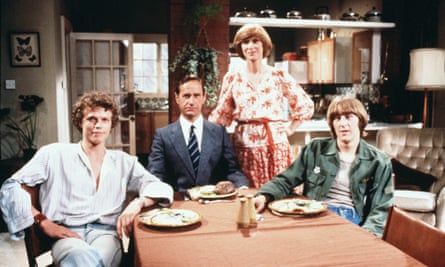 ‘I wanted to write about a woman contemplating adultery’: Wendy Craig as Ria, with from left, Andrew Hall, Geoffrey Palmer and Nicholas Lyndhurst, in Carla Lane’s Butterflies, 1978.