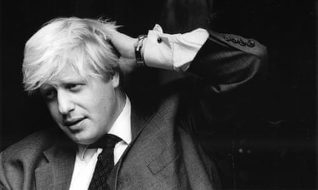 Boris Johnson in August 1995, shortly after his stint as the Telegraph’s European correspondent.