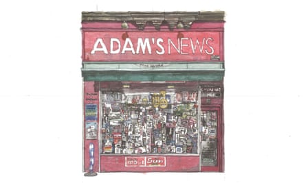 Adam’s News, Byres Road, Glasgow