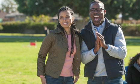 Susan Kelechi Watson as Beth and Sterling K Brown as Randall in This is Us
