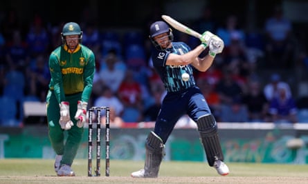 Jos Buttler bats his way to 94 not out against South Africa