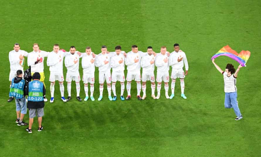 The alternative 2021 sports awards: quotes, gaffes and animal cameos | Soccer 4 Unauthorised rainbow flag action at Germany v Hungary, 23 June