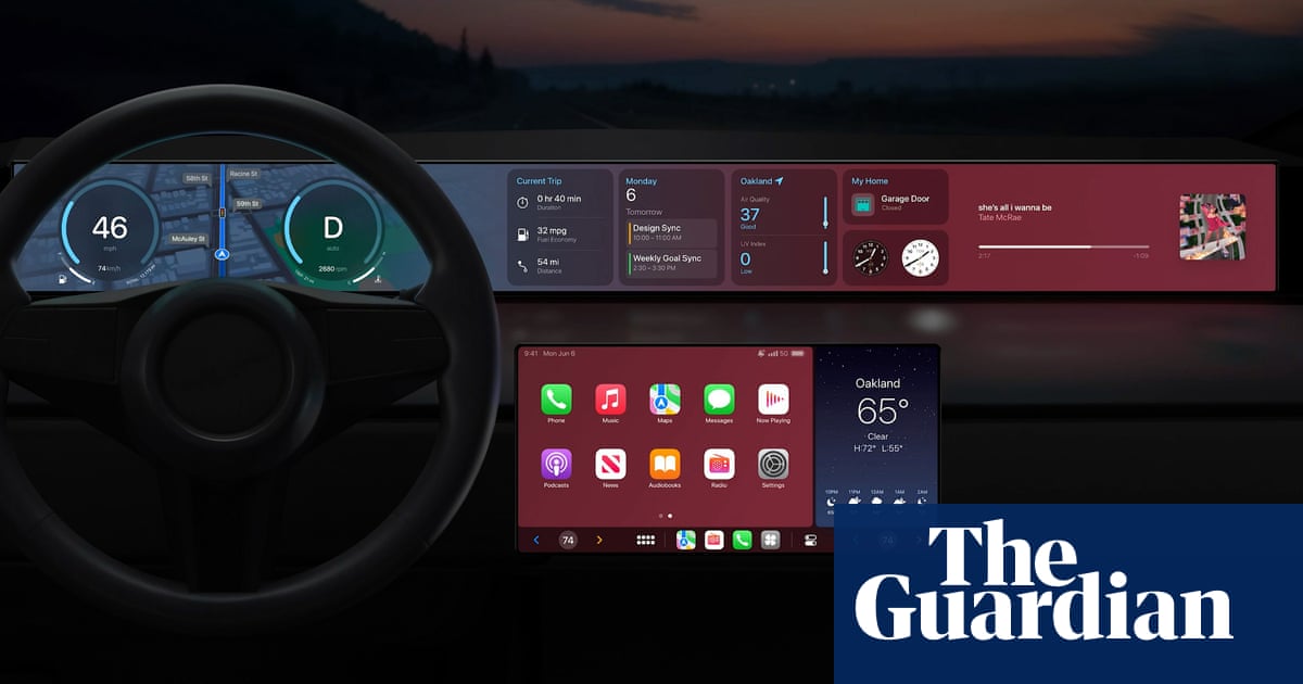 TechScape: Do Apple’s bigger car screens take driving in the right direction?