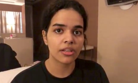 Saudi asylum seeker Rahaf Mohammed al-Qunun