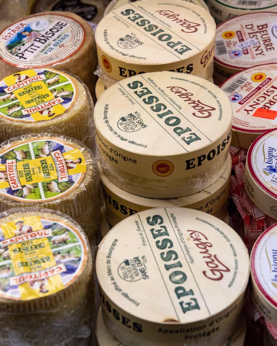 From eggs benedict to the ultimate bacon roll: Toronto’s best places to eat | Welcome to Ontario, Canada 7 Saint Lawrence Market in Toronto, Canada. The famous place is considered one of the best food markets in the world. The image shows varieties of cheese.