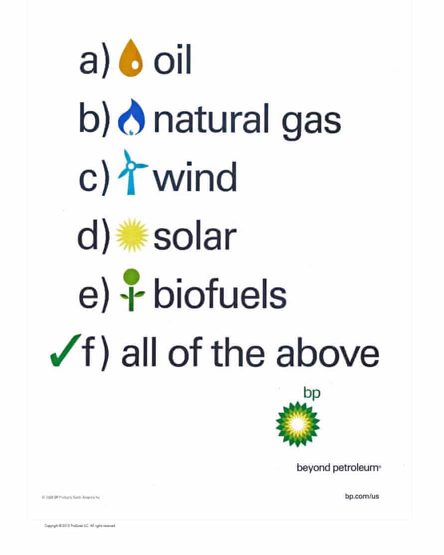 BP's 'all of the above' ad