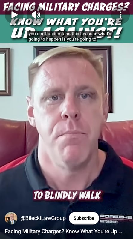 YouTube grab of Tim Bilecki