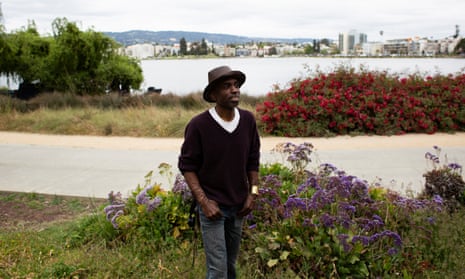 Theo Williams at Oakland’s Lake Merritt. In 2015, a white man called police on his drum circle.