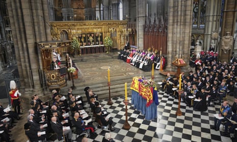 The funeral service of Queen Elizabeth II