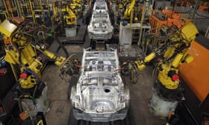 Nissan’s car manufacturing plant in Sunderland