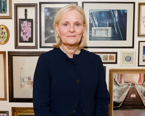 Amanda Blanc, chief executive of insurance company Aviva, poses for a photo at its office in Toronto.