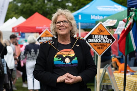 Penny Rivers at the Godalming town show.