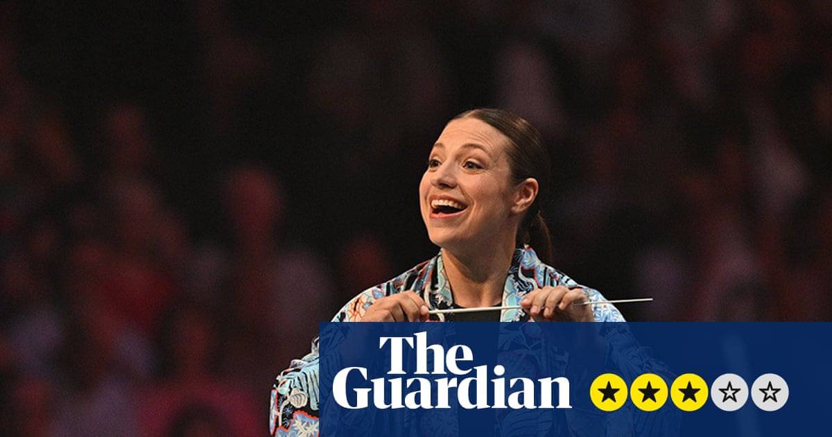 First Night of the Proms review – 250th anniversary of US independence takes centre stage