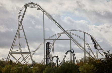 A ride at Thorpe Park.