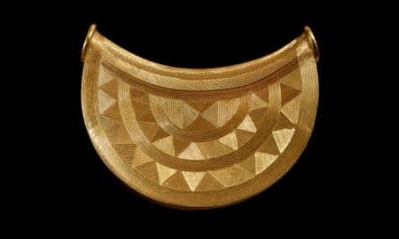Bronze age sun pendant, 1,000–800BC, from the exhibition.