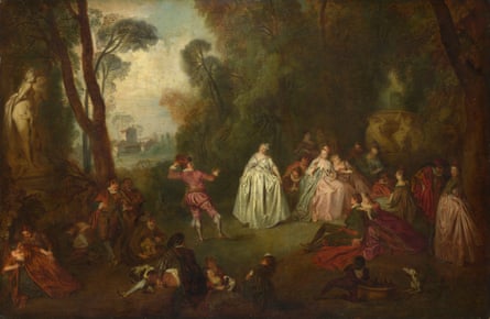 Fête Galante by Jean-Baptiste Pater, probably about 1721-5