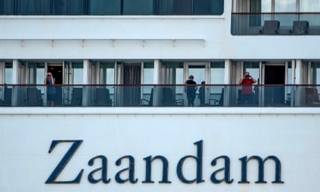 The Zaandam, which is carrying more than 200 British nationals, passed through the Panama canal on Monday after being denied entry to several ports.