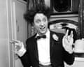 Ken Dodd during the run of Doddy’s Here! at the London Palladium, 1965.