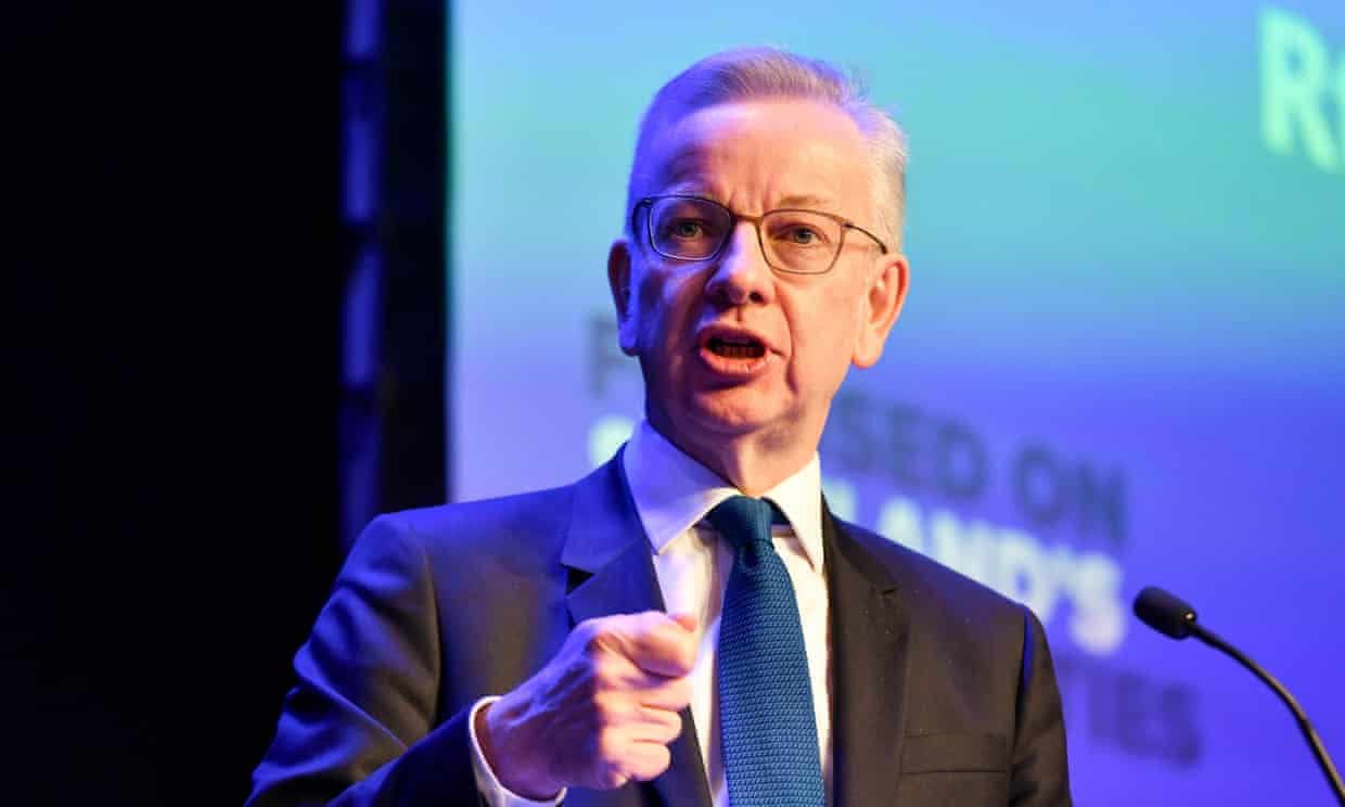 Michael Gove is set to announce his controversial plan this week, but some argue it will be challenged in the courts. Photograph: Duncan Bryceland/Rex/Shutterstock