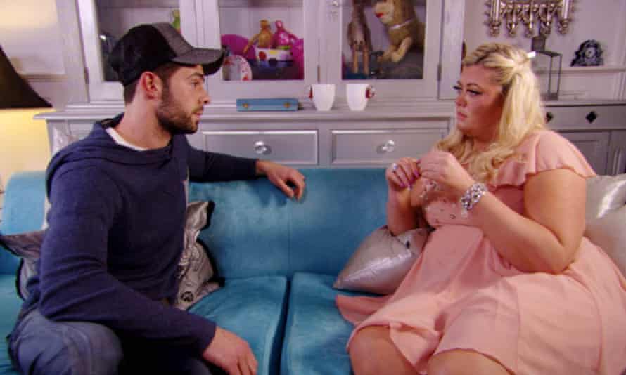 Gemma Collins with Charlie King on The Only Way Is Essex