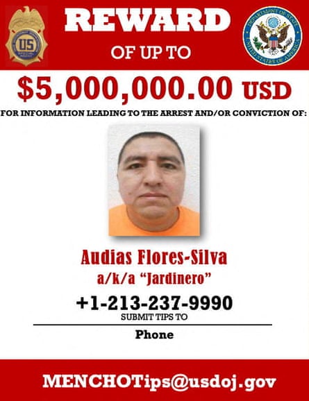 Wanted poster for ‘El Jardinero’