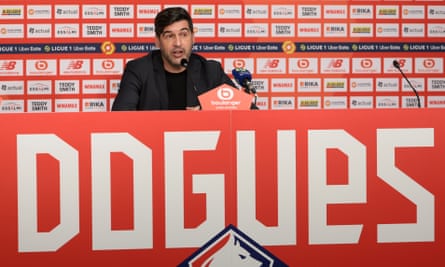 Paulo Fonseca has guided Lille up to the table.