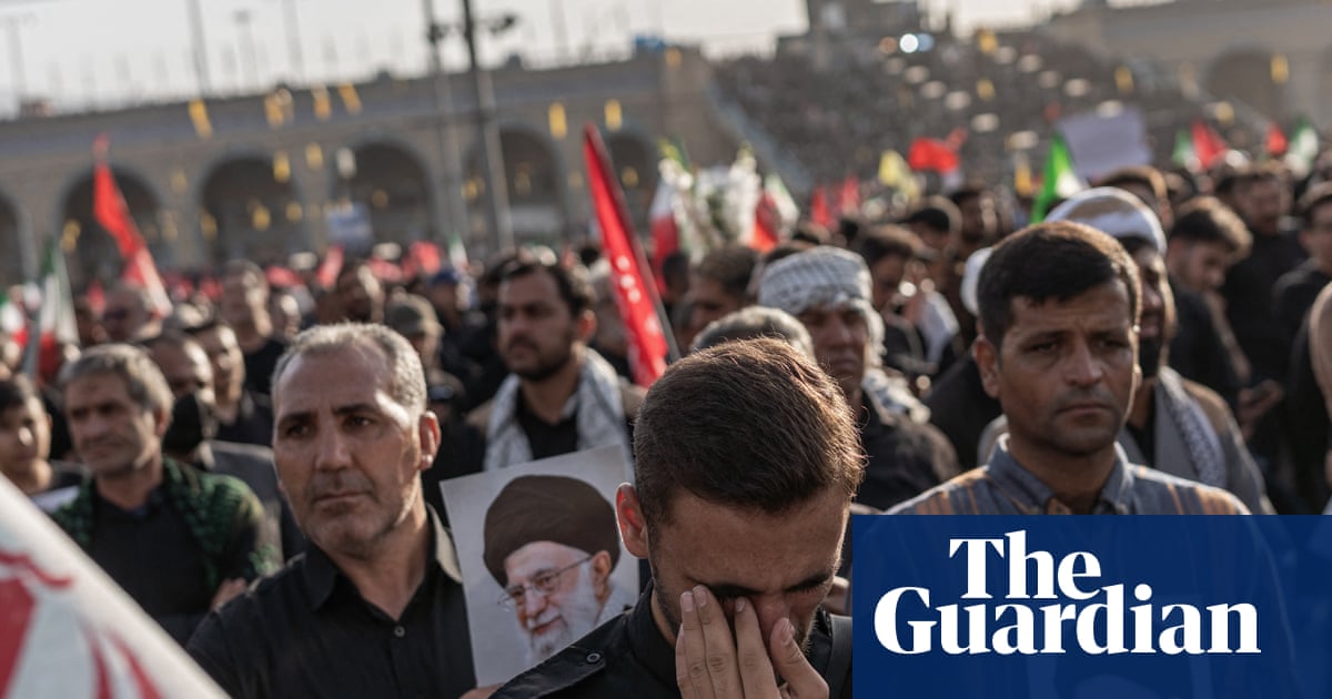 Crowds gather as six-day funeral for former Iranian supreme leader begins