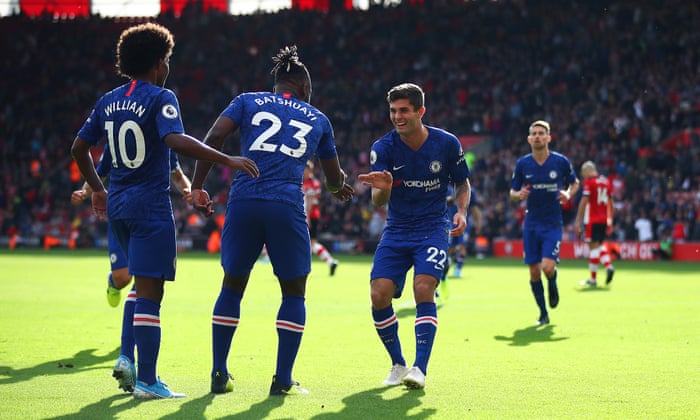 Tammy Abraham And Mason Mount Fire Potent Chelsea Past Southampton Football The Guardian
