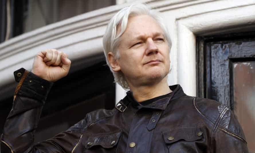Julian Assange is now in prison in London, from where he is fighting extradition to the US.