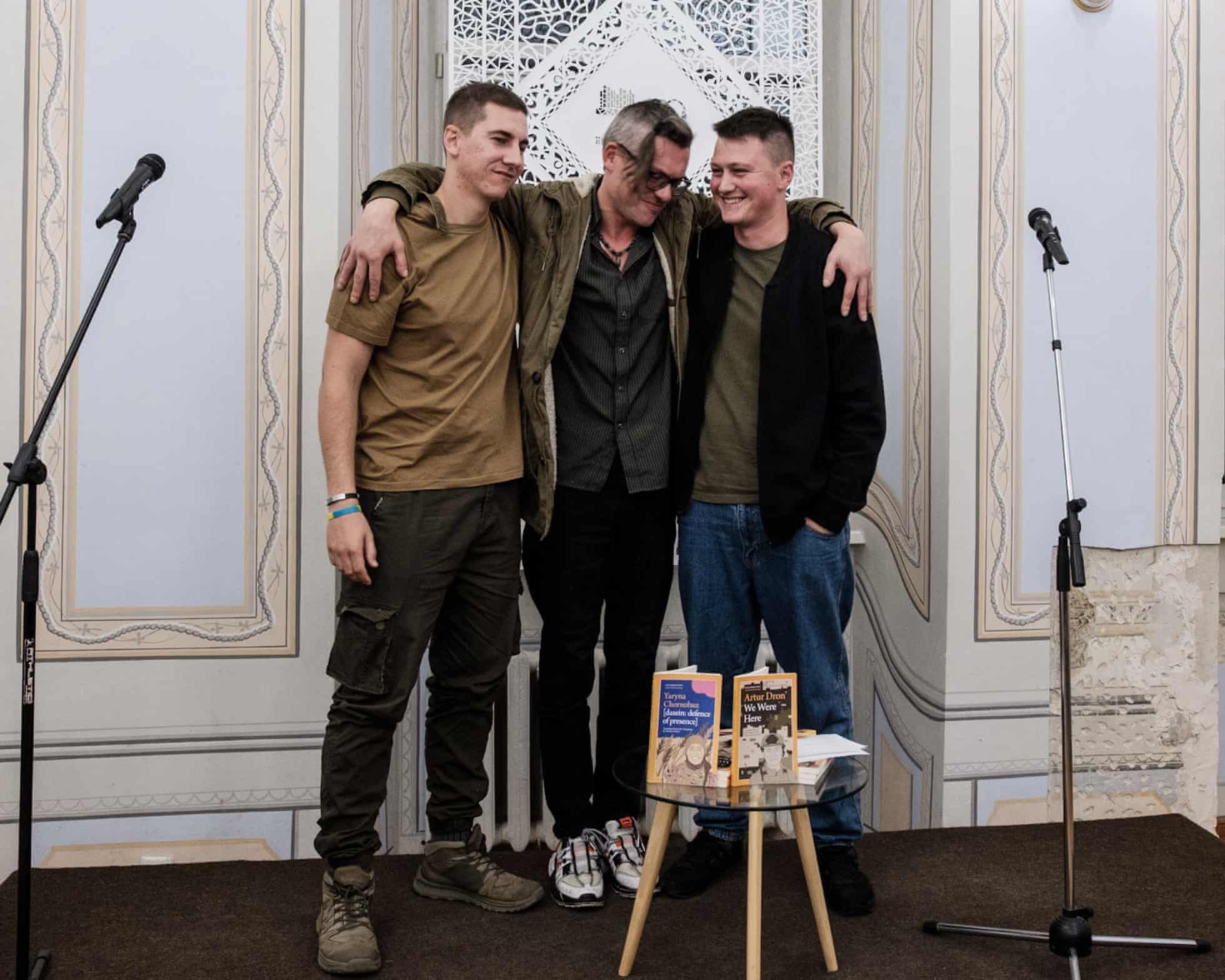 Poets in Ukraine reading