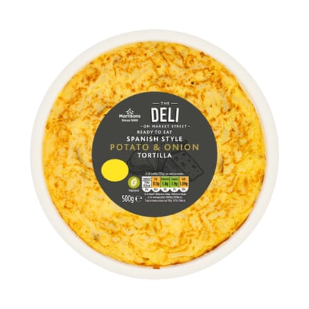 Morrisons Spanish-style potato & onion tortilla