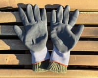 a pair of ATG MaxiFlex Ultimate Work Gloves with wool liners