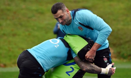 Jamie George and Jonny Might able to raise England for conflict with Japan | England rugby union group 1 Jonny May in training with England
