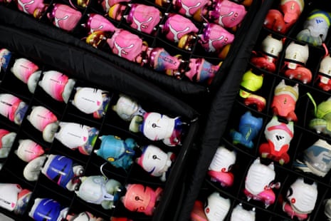 Boots in the Switzerland dressing room.