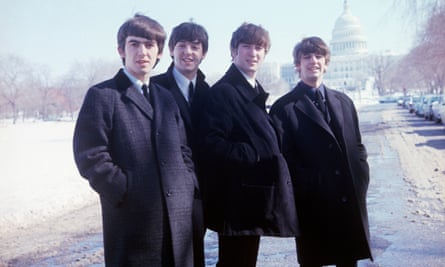 The Beatles in Washington DC, 1964.