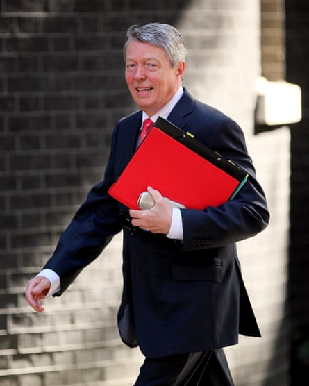 Alan Johnson in 2009, when he was secretary of state for health.