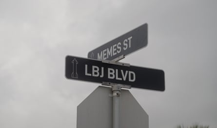 Street signs in the Starbase neighbourhood are adorned with rocket ships and sophomoric jokes