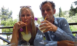 Cocktail hour: Martin and daughter Liberty at Ben’s Bar.