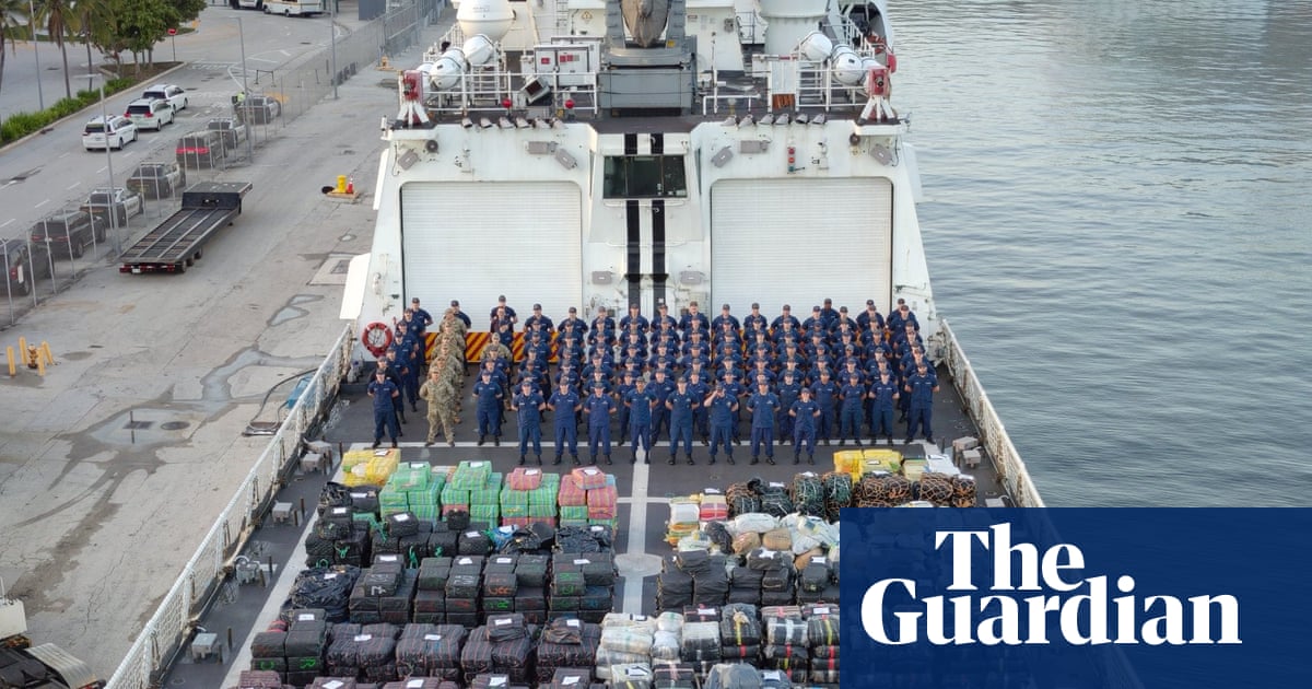 US Coast Guard makes record seizure of illegal drugs off Florida coast