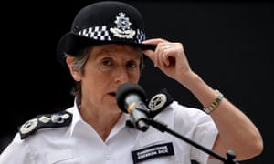 Metropolitan police commissioner Cressida Dick.