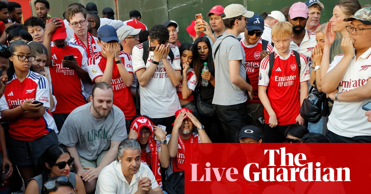 PSG party amid Arsenal heartbreak; Liverpool target Iraola; Women’s FA Cup final buildup – matchday live