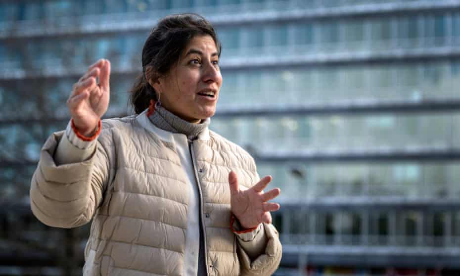 World Health Organization’s head of clinical care at the health emergencies programme Janet Diaz answers questions about Long covid during an interview with AFP, on January 29, 2021, in Geneva.